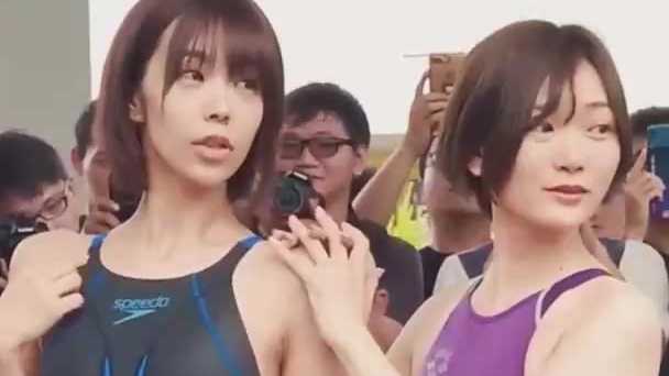 Cosplay 漫展 泳装死库水小姐姐